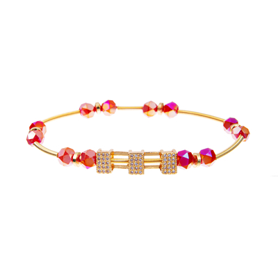 7,5&quot; Tassel отбортовало покрытое золото 14k Handmade браслетов stretchy