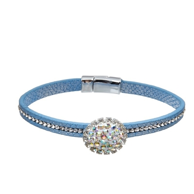 Браслет стиля девушки Boho Handmade кожаный Stackable установил Bule для подарка годовщины